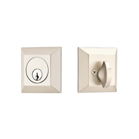 Emtek Satin Nickel Deadbolt 8478US15 8478US15